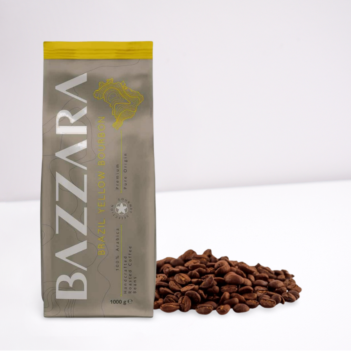 Bazzara Yellow Bourbon Cafea Boabe 1kg