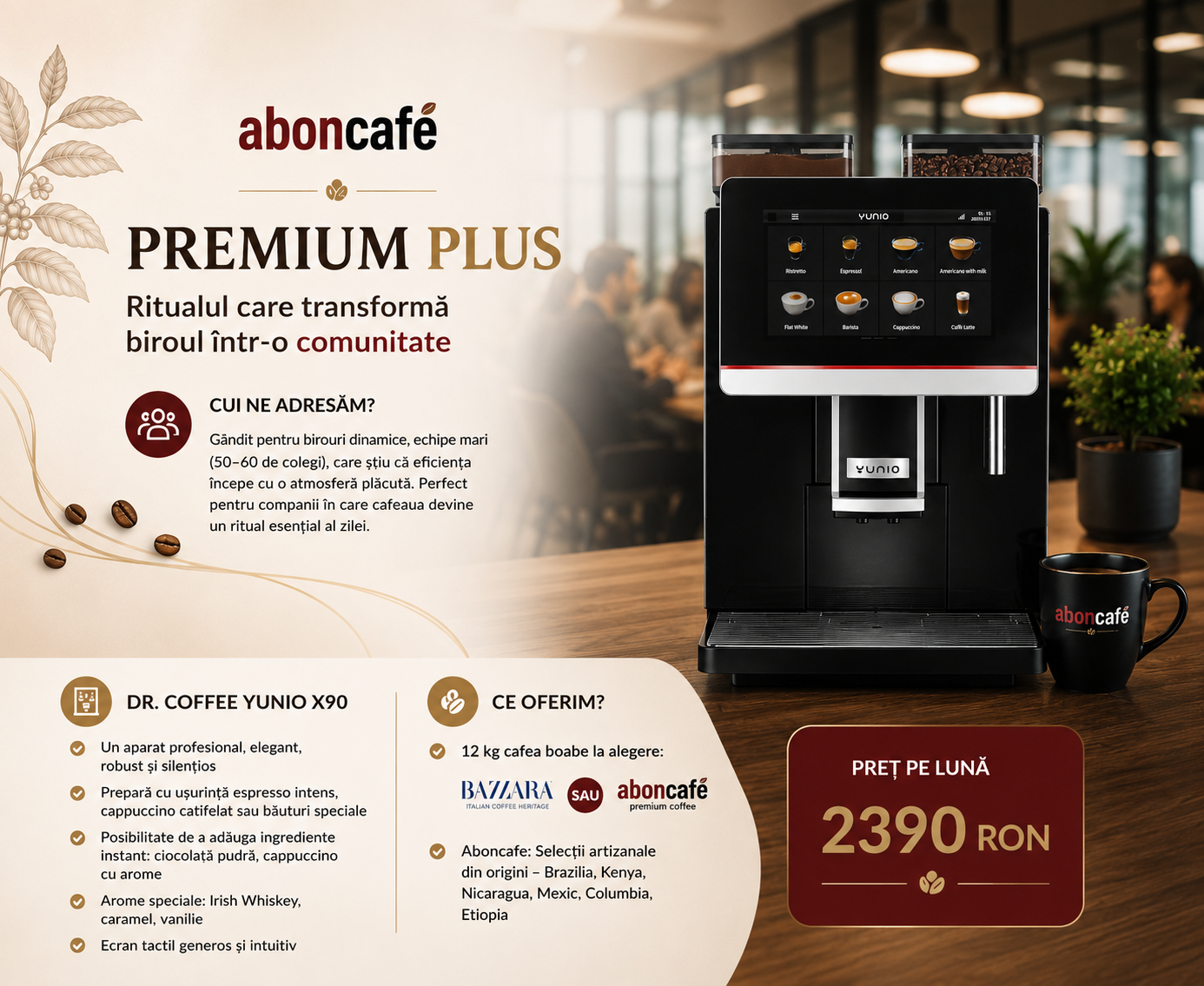 Aboncafe Premium Plus