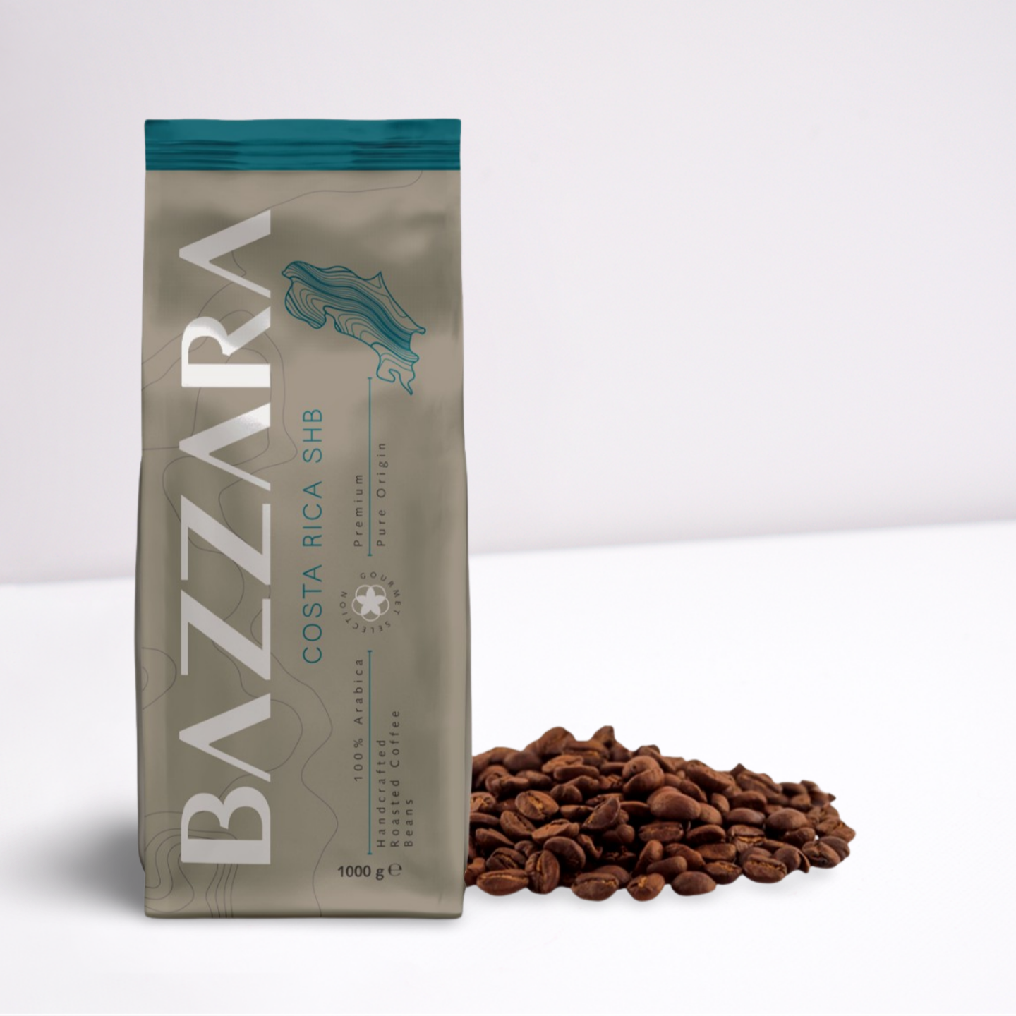 Bazzara Costa Rica SHB Cafea Boabe 1kg