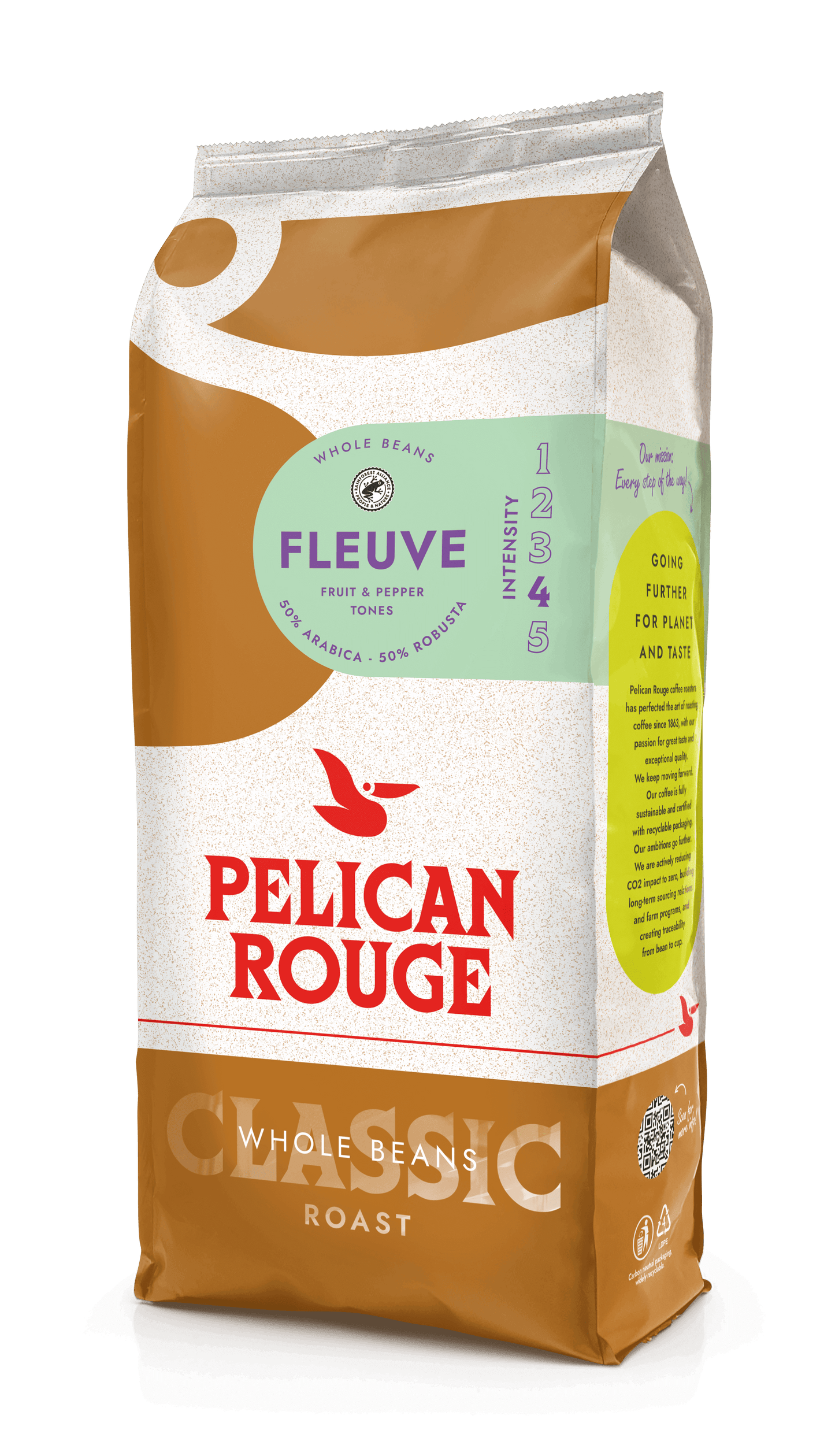 Pelican Rouge Fleuve Cafea Boabe 1kg