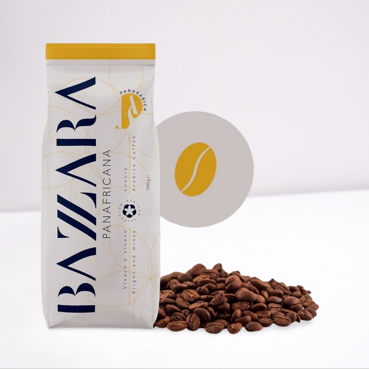 Bazzara Panafricana Cafea Boabe 1kg