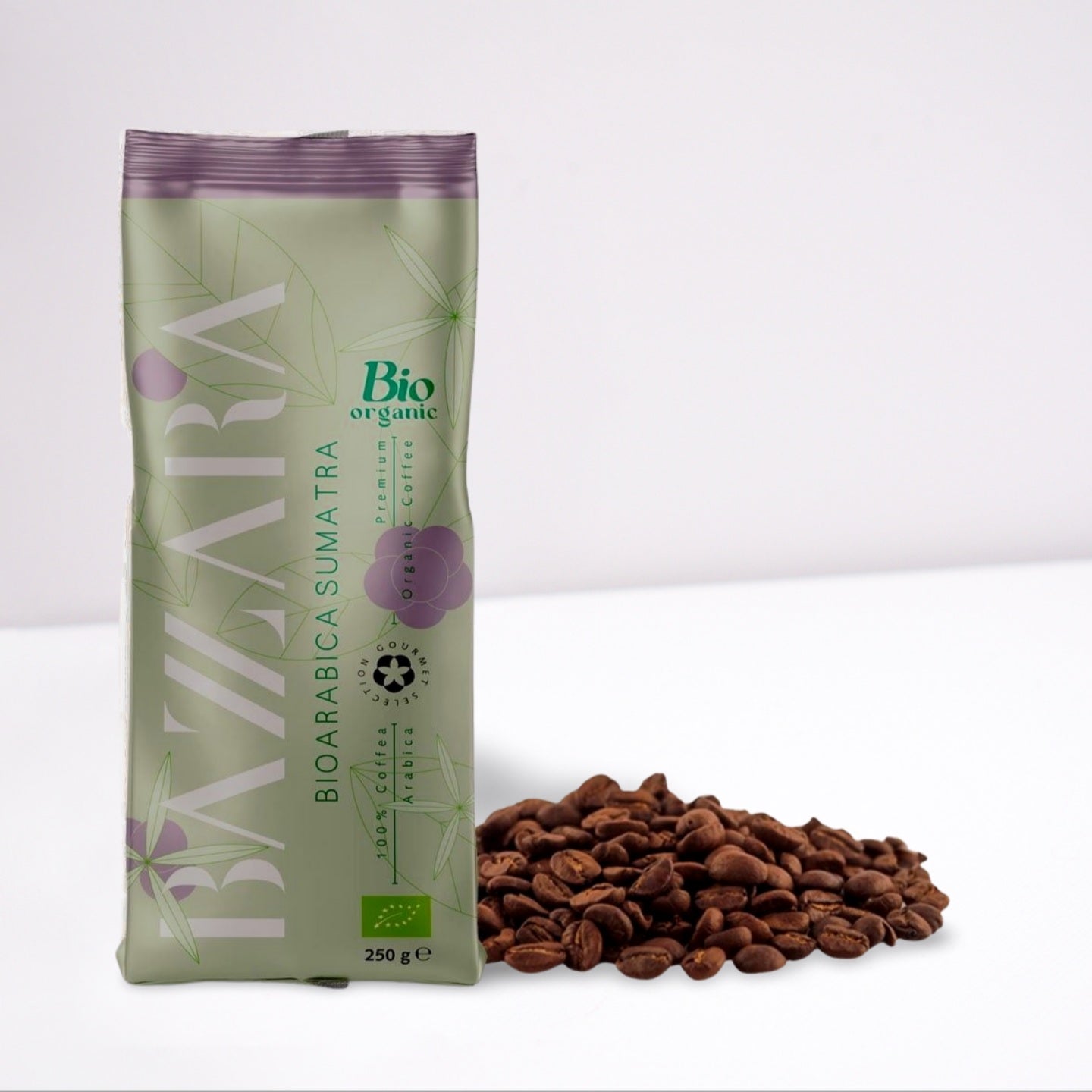 Bazzara Sumatra Cafea Boabe 250g