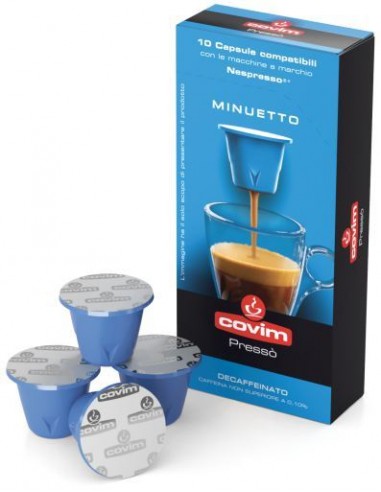Covim Coffee Capsula Minueto Nespresso