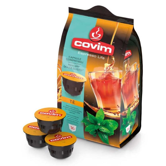 Covim Tea  Gustopiu Flowpack 16 Capsule