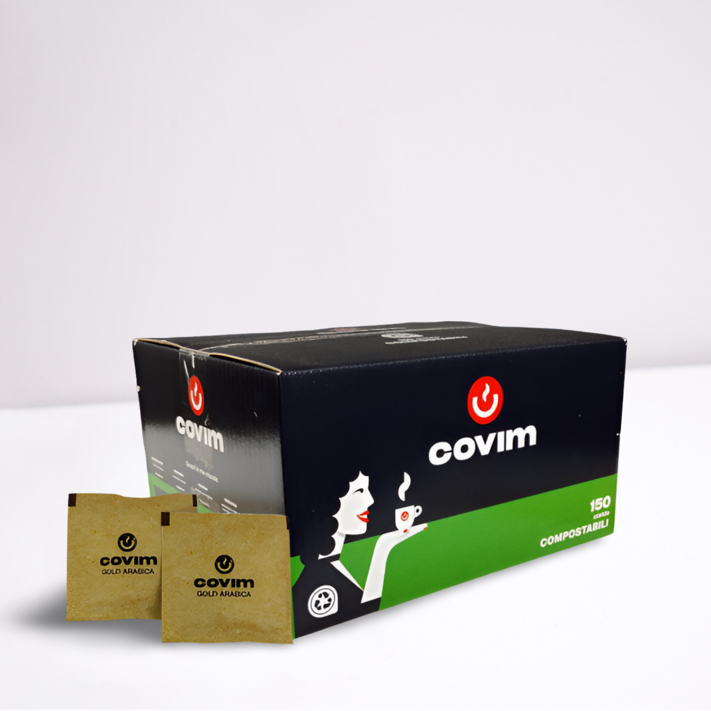 Covim Gold Arabica Paper Pod 150 buc